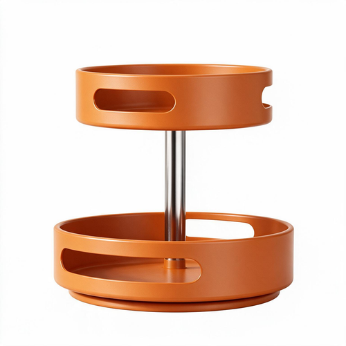🍊 Spice Organizer | Metal Kitchen Cooks | Warm Orange Rotation