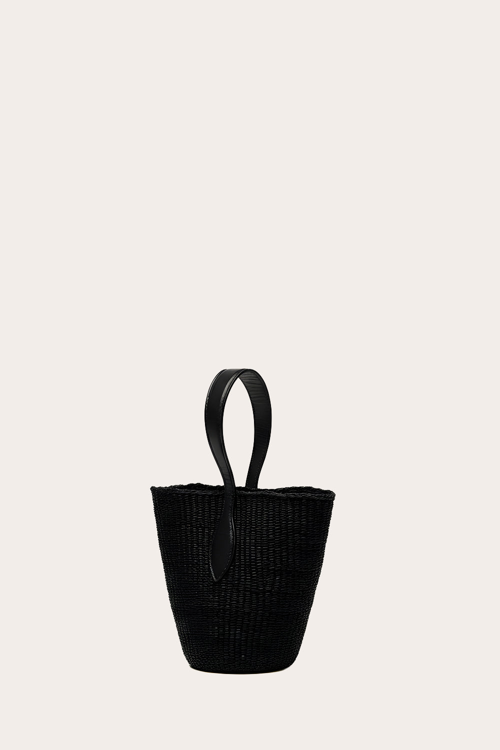 Single Handle Basket Black