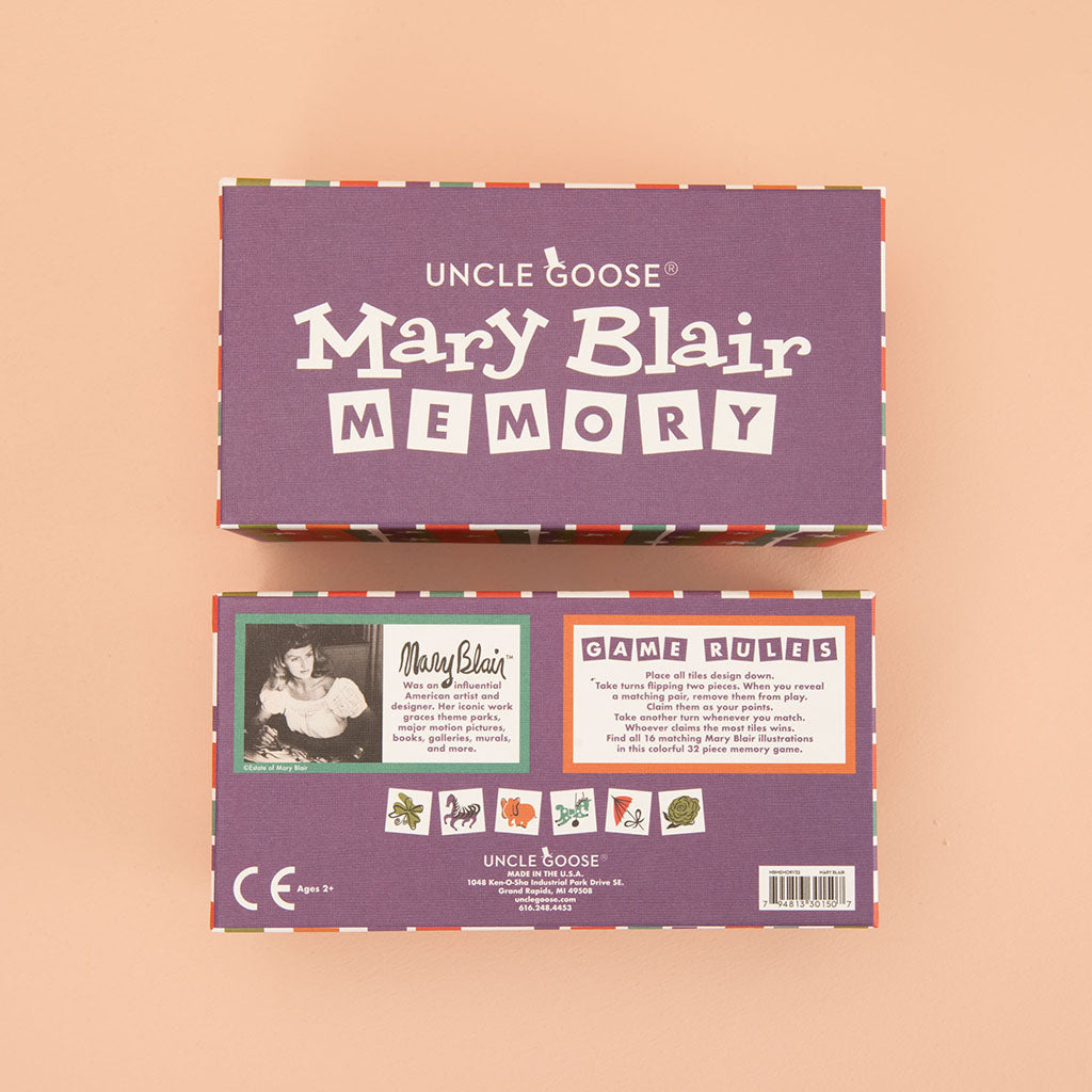 Mary Blair Memory Game