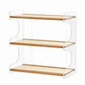 🧺 Storage Rack | Acrylic Rattan Kitchen Hosts | Airy Elegance