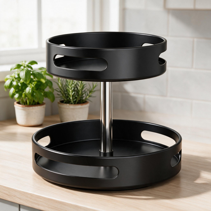 🌶️ Spice Rack | Metal Kitchen Chef Gift | Rotating Design